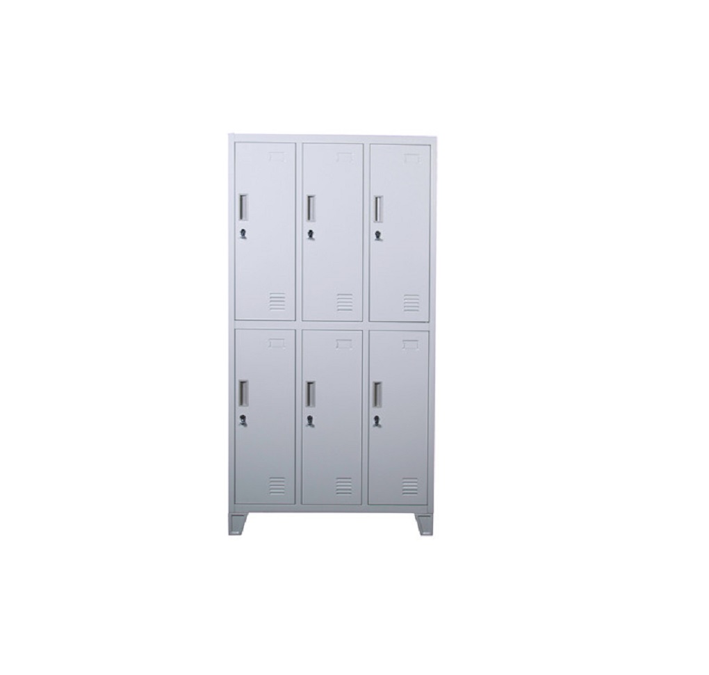 MINNO 6 door High foot steel locker