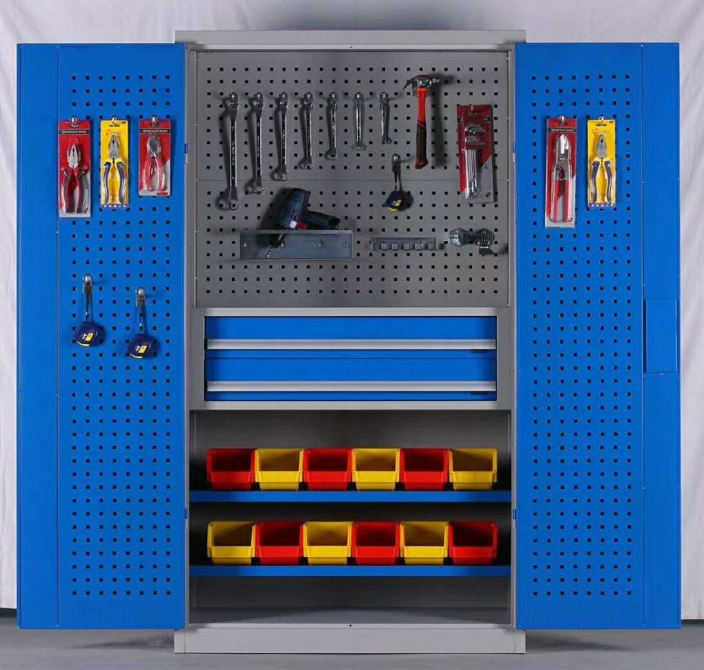 MINNO Material Workshop Garage Storage Tool Cabinet