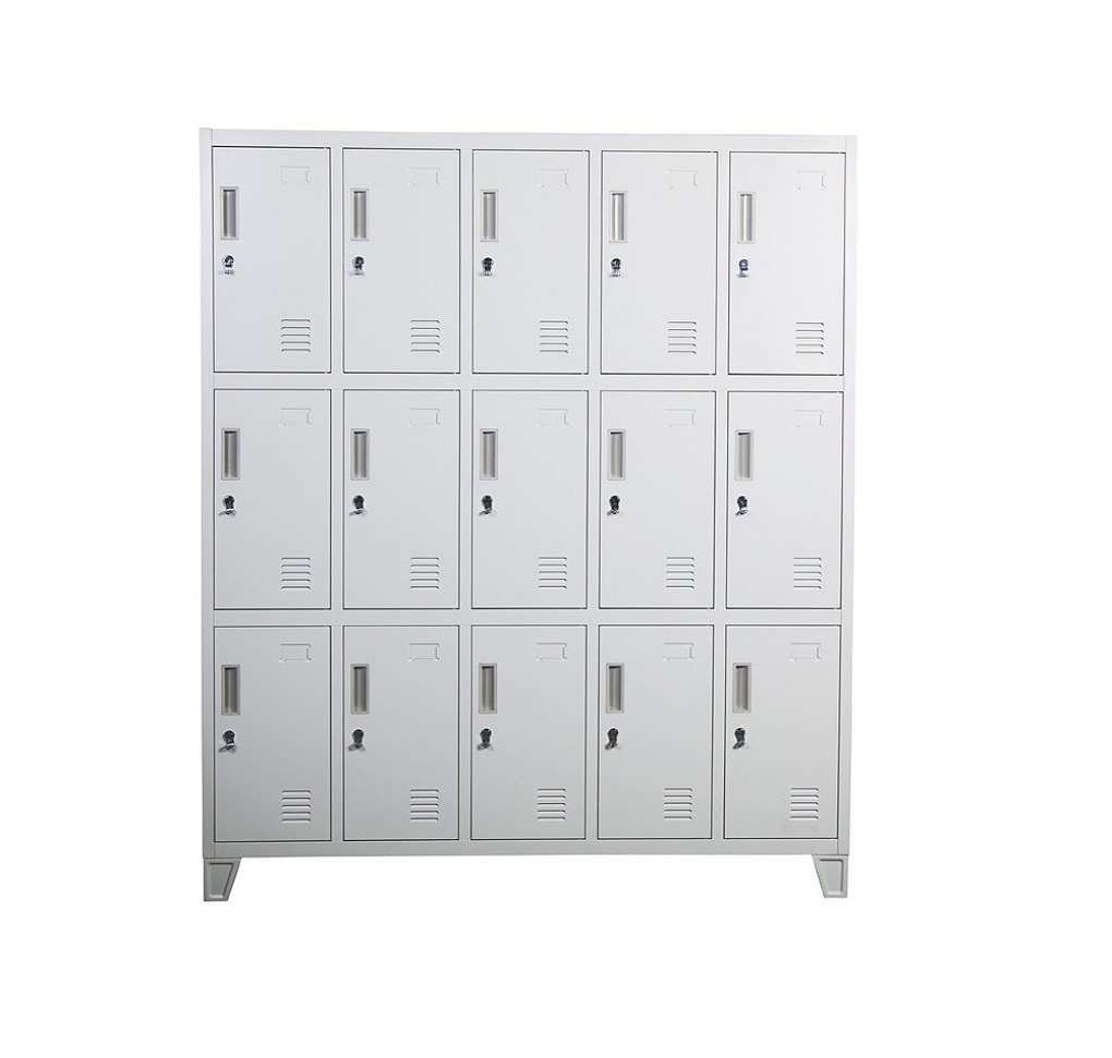 MINNO 15 door High foot steel locker