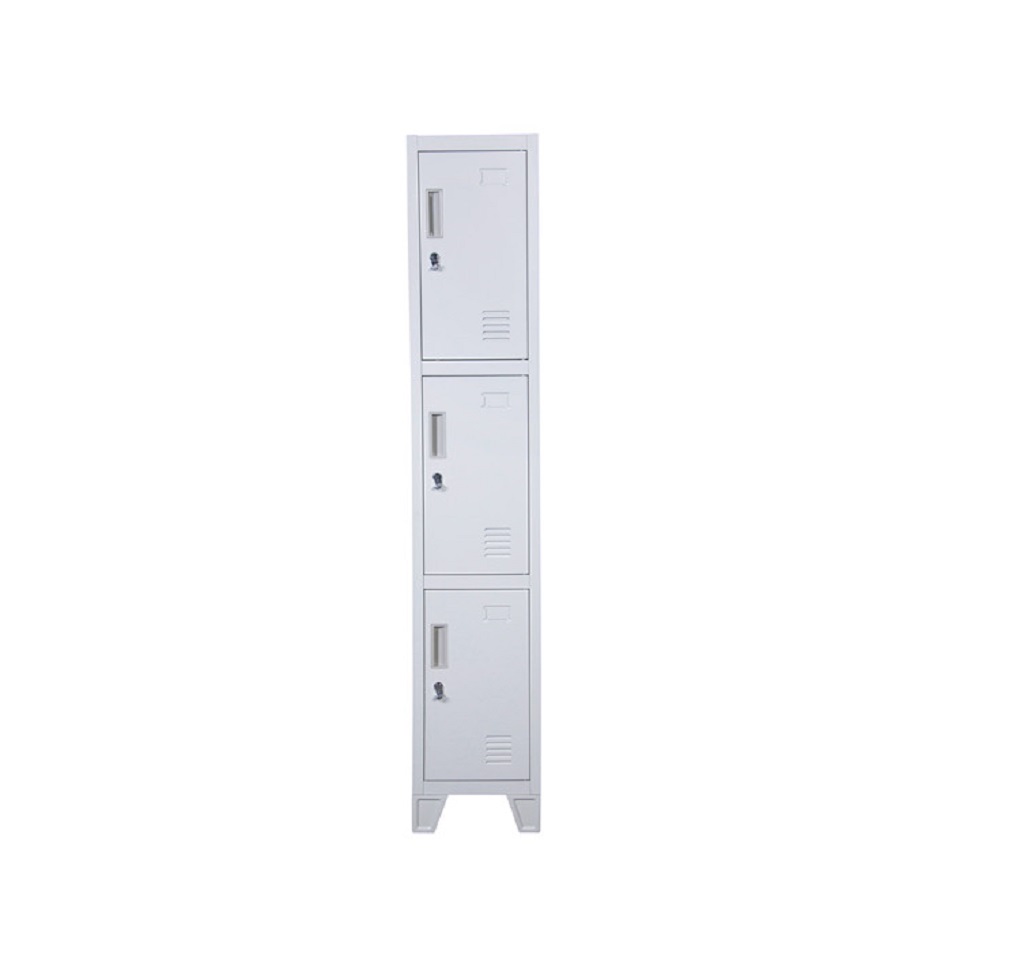 MINNO 3 door High foot steel locker