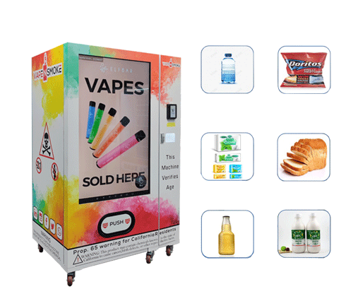 Snack and Drink Vending Machine