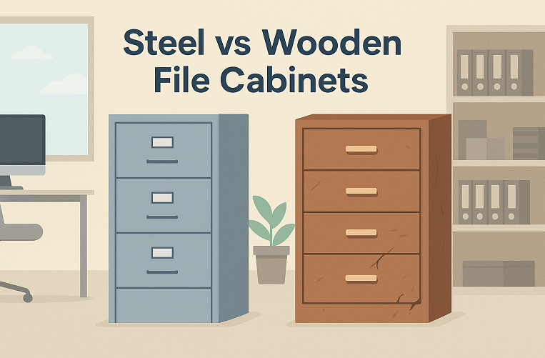 Why steel file cabinets are better than wooden ones?