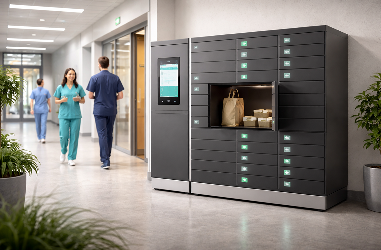 Smart Food Lockers for Hospitals and Factories