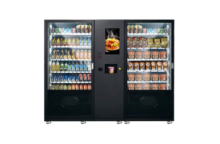 Cup noodle vending machine is USA and European market