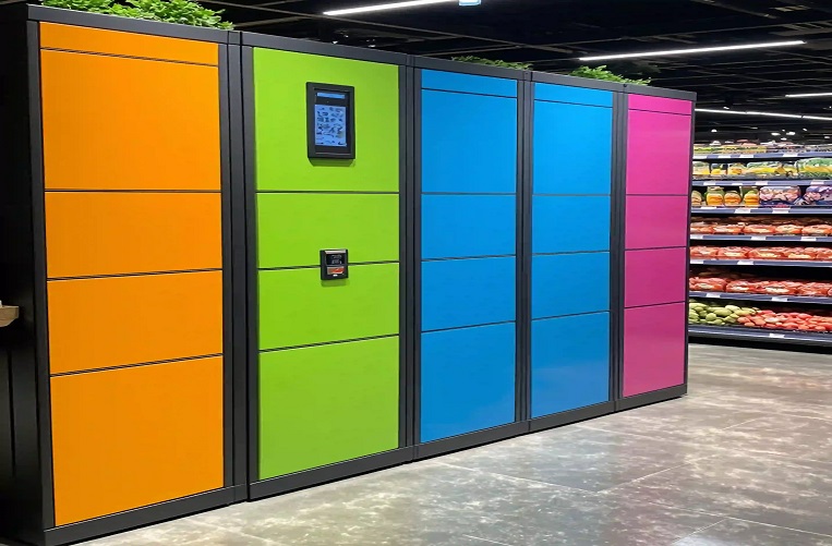 Where can a smart storage locker be used?