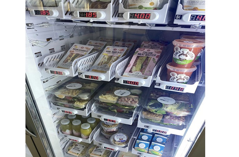 Smart fridge vending machine for office