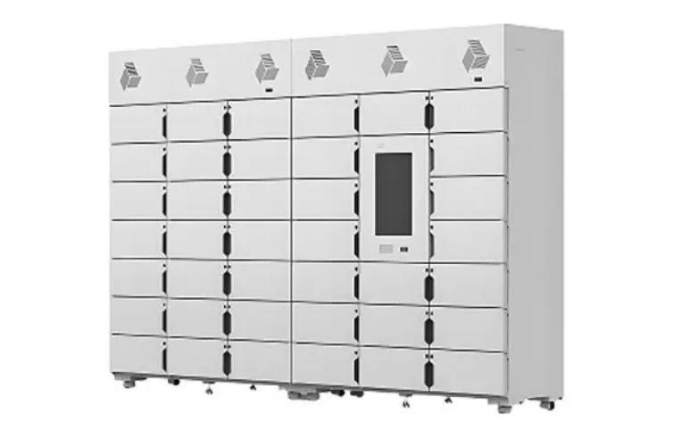Smart Refrigerated Parcel Locker for North America by Minno Furniture