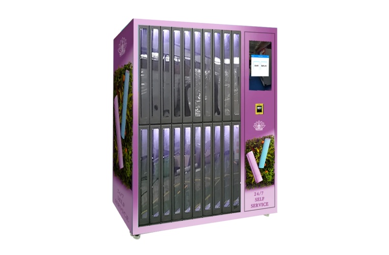 Smart Yoga Mat Vending Machine with Rental System