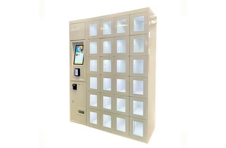 Smart Locker Vending & Rental Machine for Western Europe by Minno Furniture