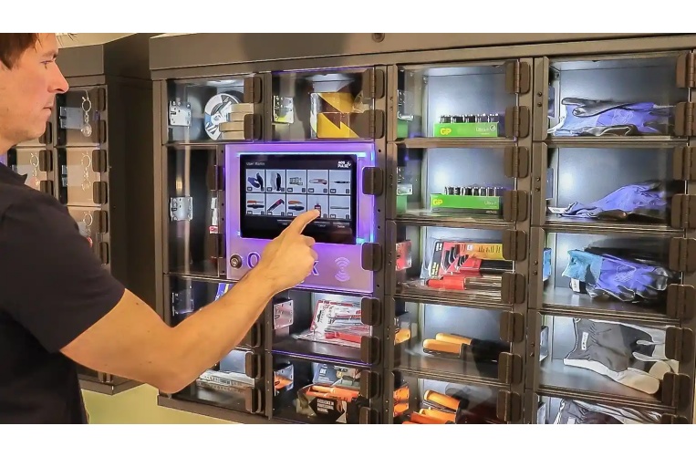 Smart Locker Vending Machine for the Middle East by Minno Furniture