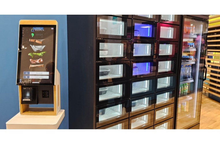 Smart Locker Vending Machine for Europe by Minno Furniture