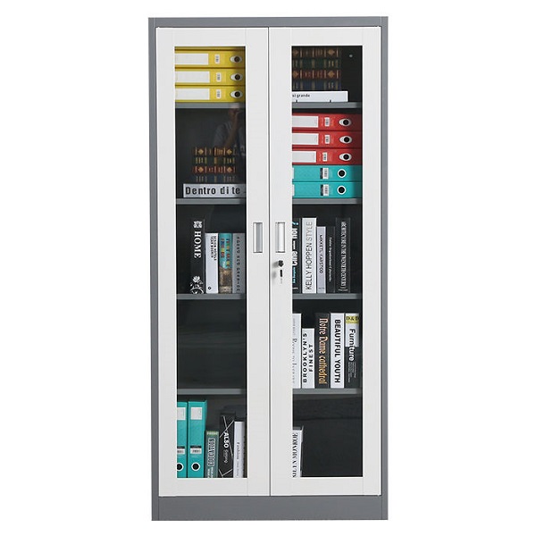 MINNO 2 door Steel Book Cabinet