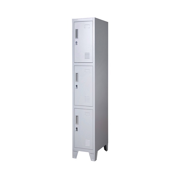 MINNO 3 door High foot steel locker