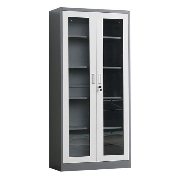 MINNO 2 door Steel Book Cabinet