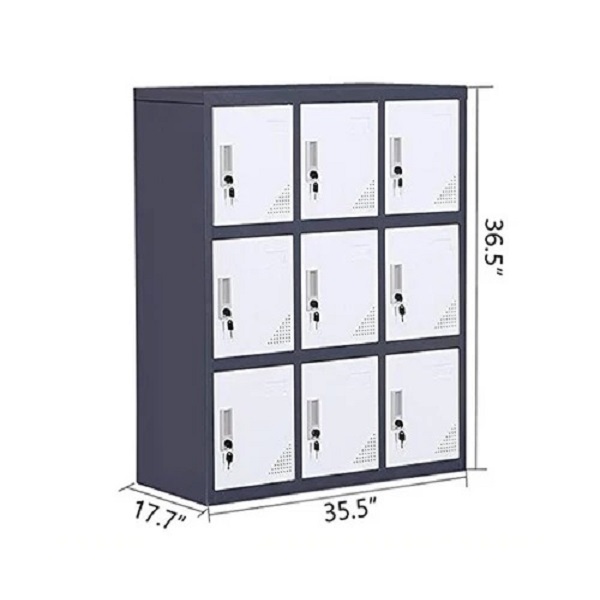 MINNO 9 Door Steel Locker