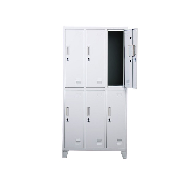 MINNO 6 door High foot steel locker