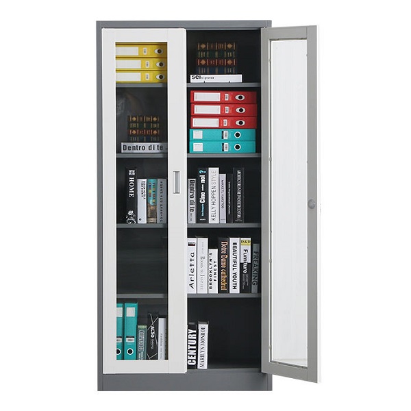 MINNO 2 door Steel Book Cabinet