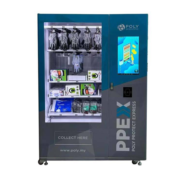 PPE vending machine with Advanced Employee system