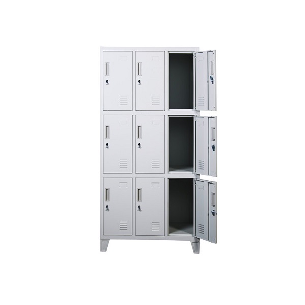 MINNO 9 door High foot steel locker