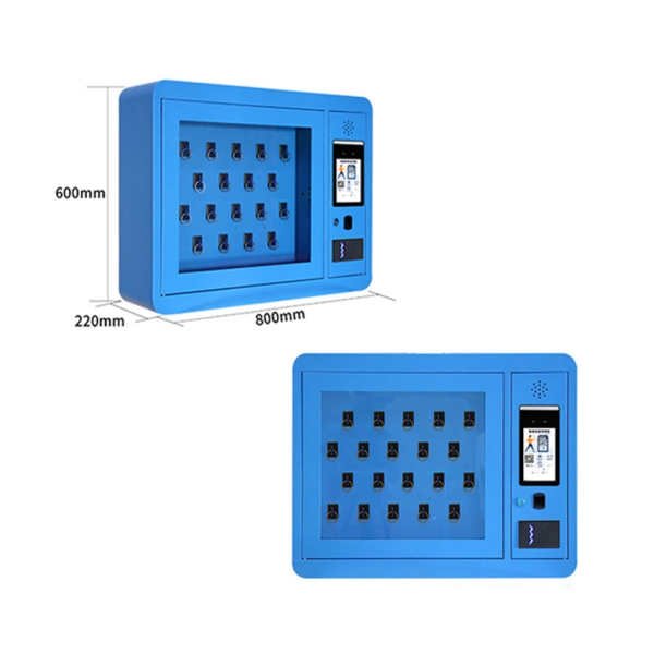 Wall Mounted Smart Key Management Cabinet 20 Bits