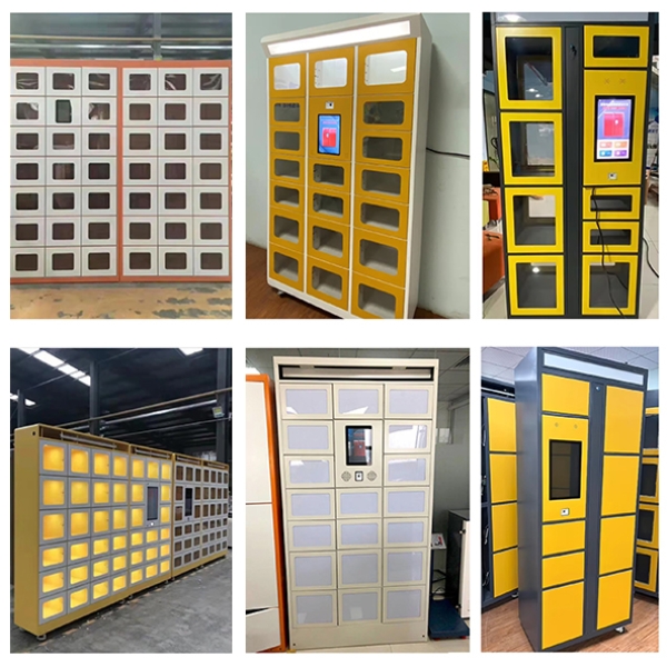 MINNO Smart Indoor Fast Food Delivery Parcel Click and Collect Locker for Restaurant