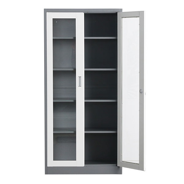 MINNO 2 door Steel Book Cabinet