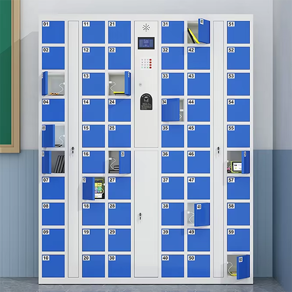 MINNO 60/40/30/20 Door QR System Smart Storage Locker Mobile Phone Charging Cabinet Cellphone Charger Station