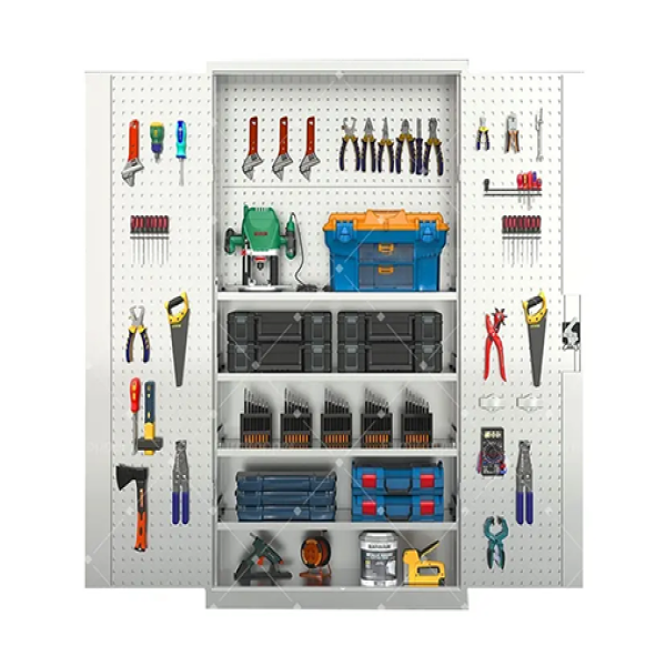 MINNO High-Capacity Stainless Steel Tool Cabinet - Heavy Duty Industrial Storage & Rolling Mobile Workbench for Commercial Workshop Organization