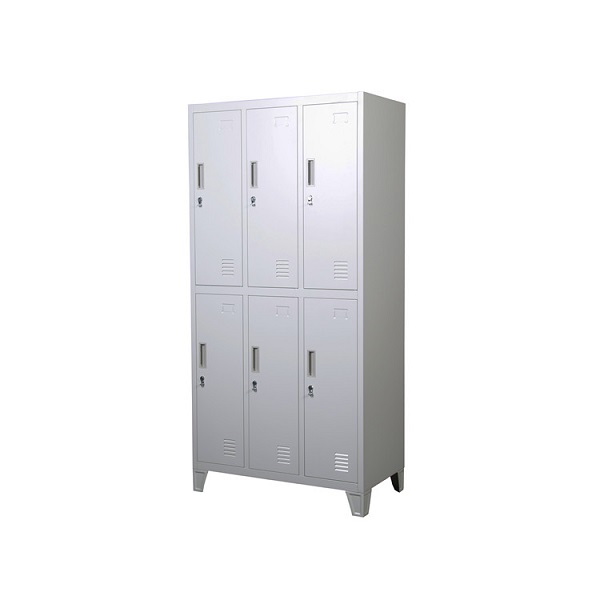 MINNO 6 door High foot steel locker
