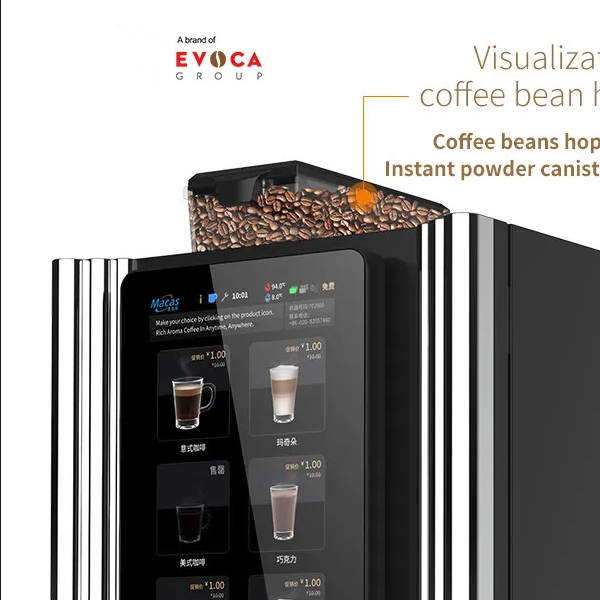 Bean To Cup Coffee Vending Machine