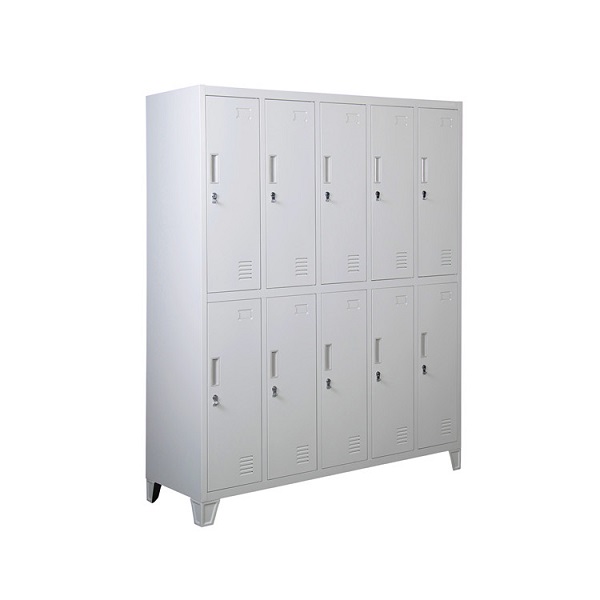 MINNO 10 door High foot steel locker