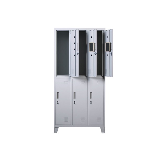 MINNO 6 door High foot steel locker