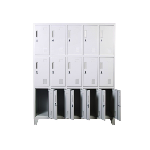 MINNO 15 door High foot steel locker